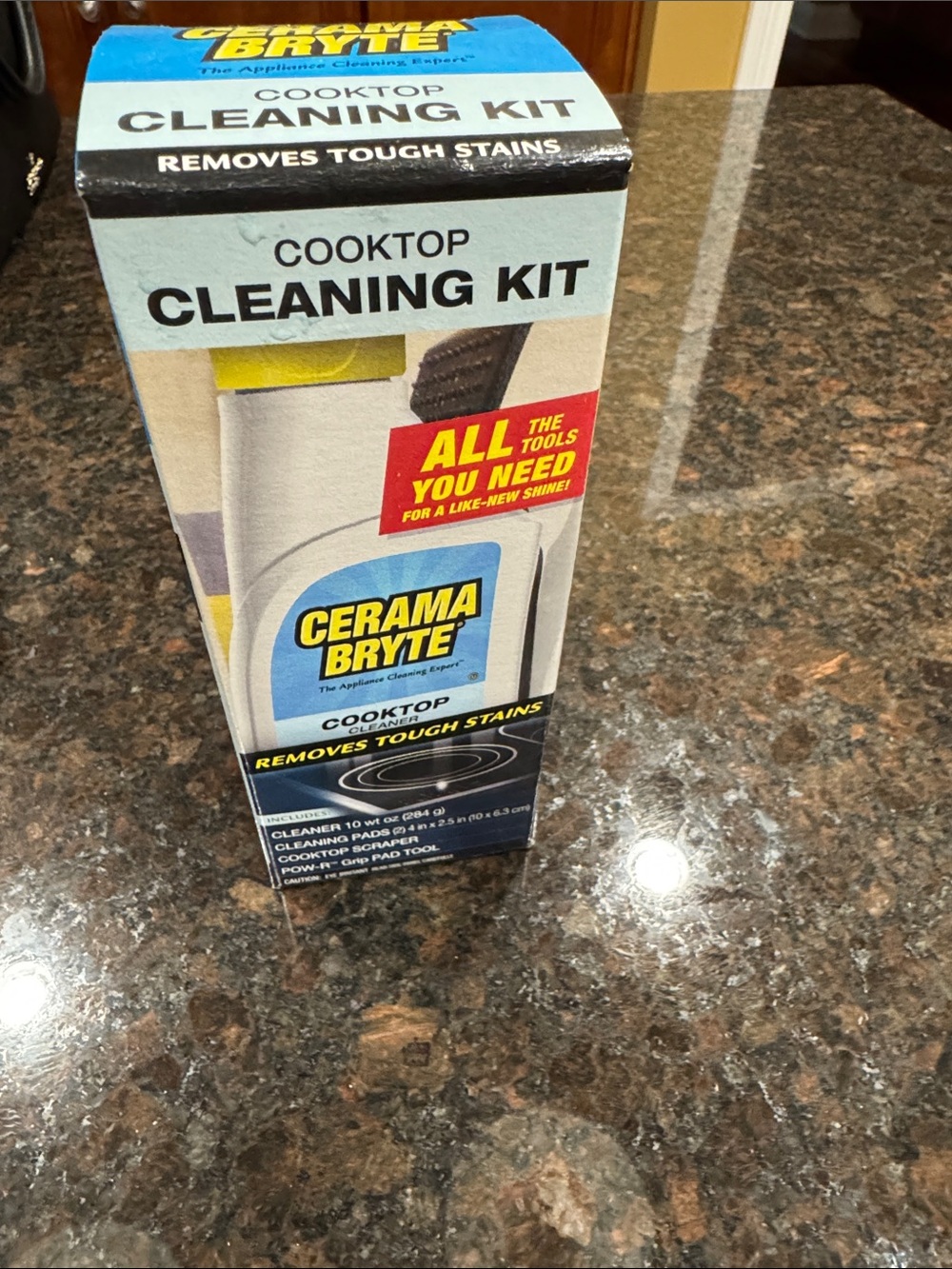 Cooktop Cleaning Kit - Blue